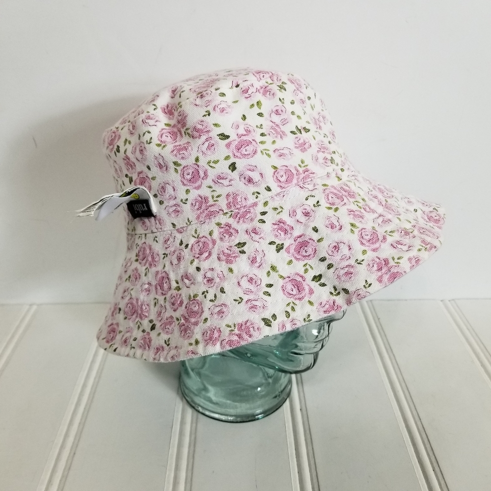 Smiley Originals Bucket Hat - Floral Rubi - Reversible - unisex - Picture 8 of 14